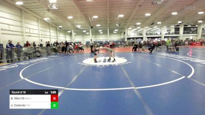 81 lbs Round Of 16 - Brody Merritt, Wolfgang Wr Ac vs Joseph Colardo, Top Flight Wr Ac