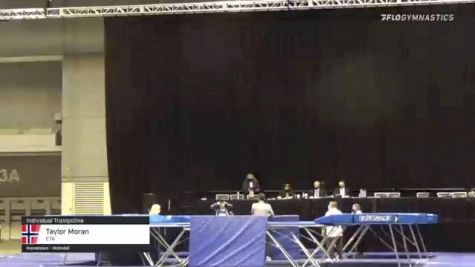 Taylor Moran - Individual Trampoline, ETA - 2021 USA Gymnastics Championships
