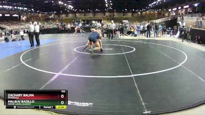 132 lbs Cons. Round 4 - Zachary Balma, Riverdale vs Malikai Badillo, Mater Lakes Academy