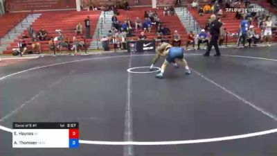 61 kg Consolation - Eron Haynes, Nebraska vs Alex Thomsen, Nebraska Wrestling Training Center