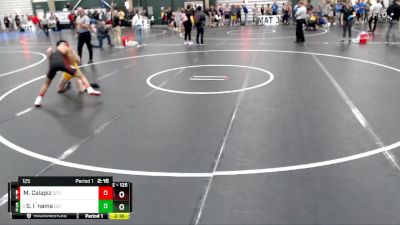 125 lbs Champ. Round 1 - Seth I`nama, Briar Cliff (Iowa) vs Marques Calapiz, Simon Fraser (B.C.)