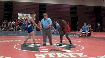 126 lbs Final - James, Seasons vs Quinn, Ohio Raptors