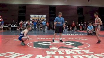 132 lbs Final - Breeding, Seasons vs Ginnitti, Ohio Raptors