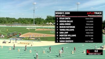 Women's 200m, Heat 5