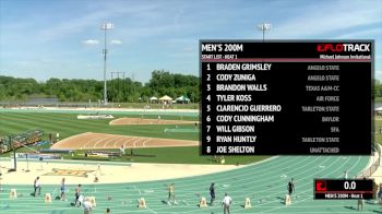 Men's 200m, Heat 1