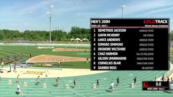 Men's 200m, Heat 2