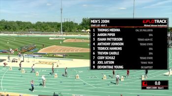 Men's 200m, Heat 3