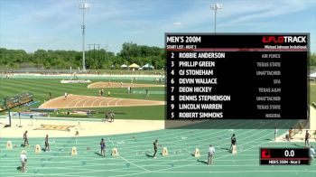 Men's 200m, Heat 5