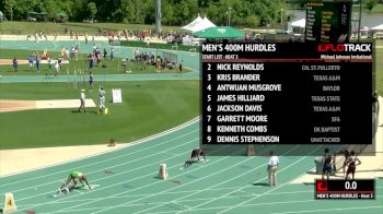 Men's 400m Hurdles, Heat 3