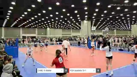 CVBC 15 Baller vs FCA Upstate 15-1 - 2022 JVA World Challenge presented by Nike - Expo Only