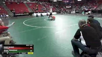 D2-138 lbs Champ. Round 1 - Ryan Tomazevic, Seymour vs Nash Banko, Oostburg