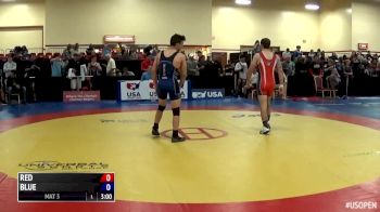 70 kg Quentin Hovis, Blue vs Brock Dias, Red