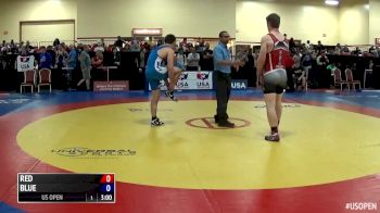 84 kg Wyatt Koelling, Red vs John Hagey, Blue