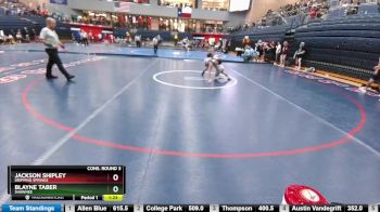 106 lbs Cons. Round 3 - Blayne Taber, Shawnee vs Jackson Shipley, Dripping Springs