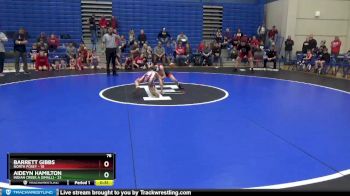 78 lbs Round 3 (4 Team) - Aideyn Hamilton, Indian Creek A (small) vs Barrett Gibbs, North Posey