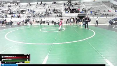 50 lbs Cons. Round 6 - Elizabeth Elliott, PA vs Ava Bayless, PA