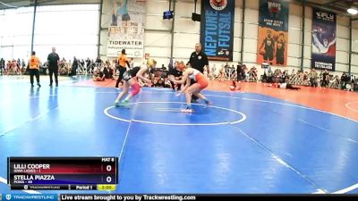 110 lbs Rd# 8 -10:15am Saturday - Stella Piazza, POWA vs Lilli Cooper, Iowa Ladies