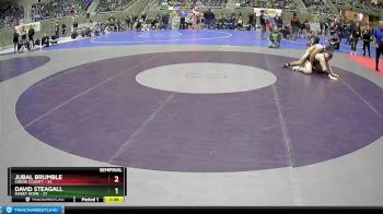 222 lbs Semis & 1st Wrestleback (8 Team) - Jubal Brumble, Crook County vs David Steagall, Sweet Home
