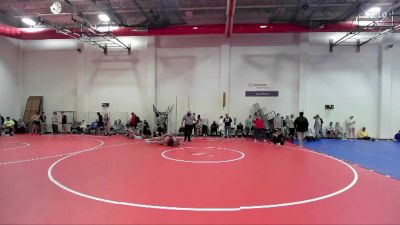 215 lbs Quarterfinal - Elisha Johnson, Hawkstyle Wrestling Club vs Hunter Crabtree, Bombers Wrestling Club