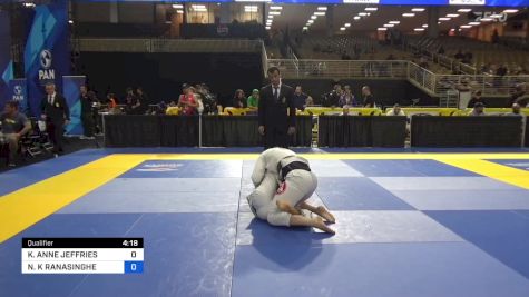 KARRIE ANNE JEFFRIES vs NATASHA K RANASINGHE 2024 Pan Jiu Jitsu IBJJF Championship
