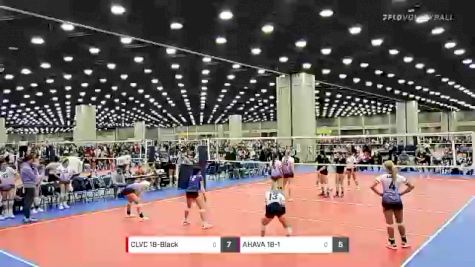 CLVC 18-Black vs AHAVA 18-1 - 2022 JVA World Challenge presented by Nike - Expo Only