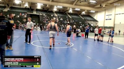 225 lbs Round 1 (8 Team) - Luc Davis, Midwest Destroyers vs Atticus Welch, Kearney Matcats - Gold