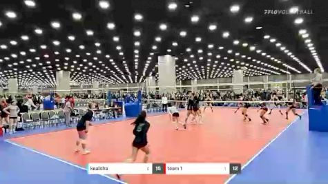 kealoha vs team 1 - 2022 JVA World Challenge presented by Nike - Expo Only