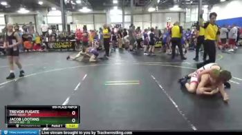112 lbs Finals (8 Team) - Trevor Fugate, Death Squad vs Jacob Lootans, Olympia Red