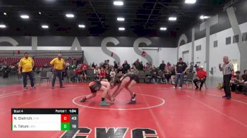 159 lbs Quarterfinals (8 Team) - Nolan Dietrich, Junior Terps Xpress (MY) vs Aleks Tatum, Legacy National