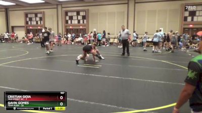 167 lbs Round 1 (6 Team) - Gavin Gomes, Team Alien vs Cristian Gioia, Yale Street WC