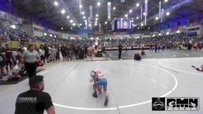 50 lbs Quarterfinal - Liam Martinez, Pomona Elite vs Nico Lopez, Valor Elite Wrestling