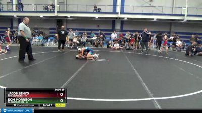 92 lbs Round 7 (8 Team) - Jacob Benyo, Mat Assassins vs Dom Morrison, PA Alliance Red