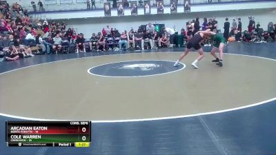 113 lbs 4th Wrestleback (16 Team) - Arcadian Eaton, North Forsyth vs Cole Warren, Creekview