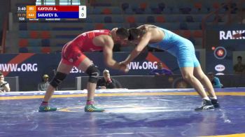 79 kgs Semifinal - Amir Kouvasi (IRI) vs Bolat Sakayev (KAZ)