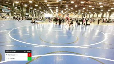 105 lbs Consi Of 32 #2 - Peter Morrissey, NH vs Caleb Gray-Lowe, AL