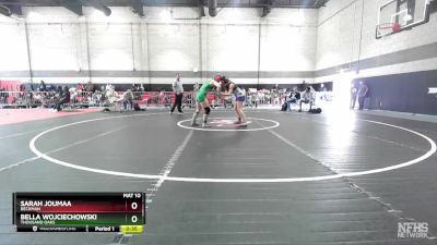 135 lbs Cons. Round 1 - Bella Wojciechowski, Thousand Oaks vs Sarah Joumaa, Beckman