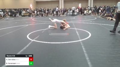 116 lbs Round Of 32 - Anabelle Serratos, Wolfpack WC vs Brynlee Sorensen, Sanderson Wr Acd