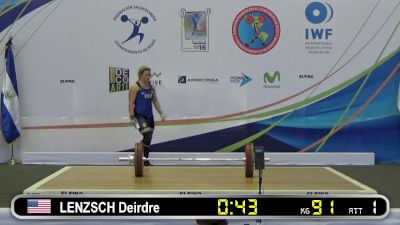 Deirdre Lenzsch: 2016 Junior Pan Ams