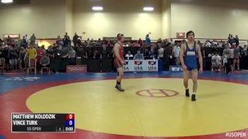 66 kg Semifinal - Matthew Kolodzik, Princeton vs Vince Turk, Iowa