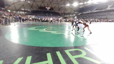 110 lbs Quarterfinal - Eva Reintz, Team Aggression Wrestling Club vs Mina Martinez, Toppenish USA Wrestling Club