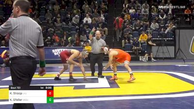 141 lbs Semifinal - Kyle Shoop, Lock Haven vs Kaden Gfeller, Oklahoma State