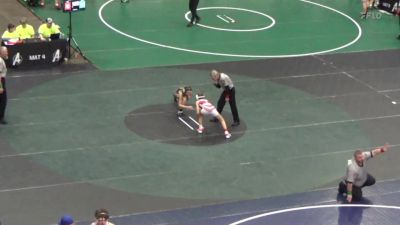 91 lbs Consi Of 8 #2 - Araceli Clem, Canon McMillan vs Abigail Landis, Upper Perkiomen