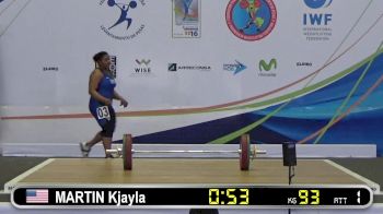 Kjayla Martin: 2016 Junior Pan Ams