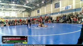 90 lbs Round 1 (4 Team) - William Grafton-Hodgetts, Crown Point vs Case Bell, Avon