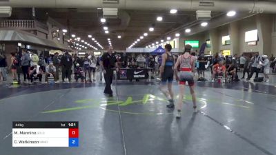 44 kg Cons 32 #2 - Max Mannino, Gold Rush Wrestling vs Chase Watkinson, Immortal Athletics WC