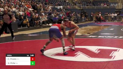 165 lbs Round Of 32 - Calvin Pineda, Sacred Heart vs Breon Phifer, American