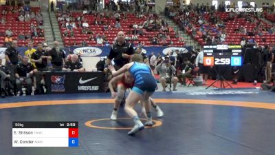 50 kg Quarters - Emily Shilson, TMWC vs Whitney Conder, Army/WCAP