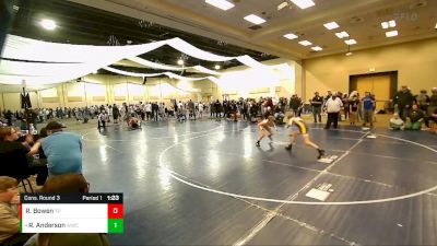 90 lbs Cons. Round 3 - Ryker Anderson, Wasatch Wrestling Club vs Remington Bowen, Team Prestige