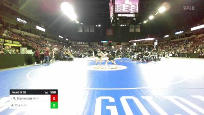 135 lbs Round Of 32 - Maci Stemmons, Monte Vista (NC) vs Aeryn Cox, Placer