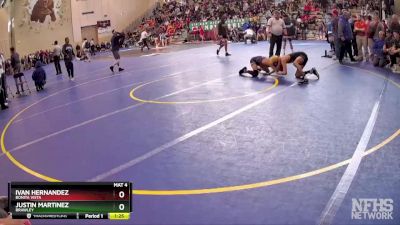 108 Boys Quarterfinal - Justin Martinez, Brawley vs Ivan Hernandez, Bonita Vista